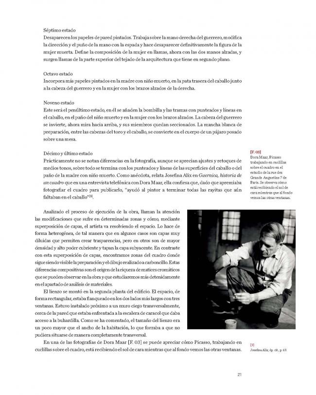 Artículo de la publicación de la 19 Jornada de Conservación de Arte Contemporáneo, editado por el Museo Reina Sofía 