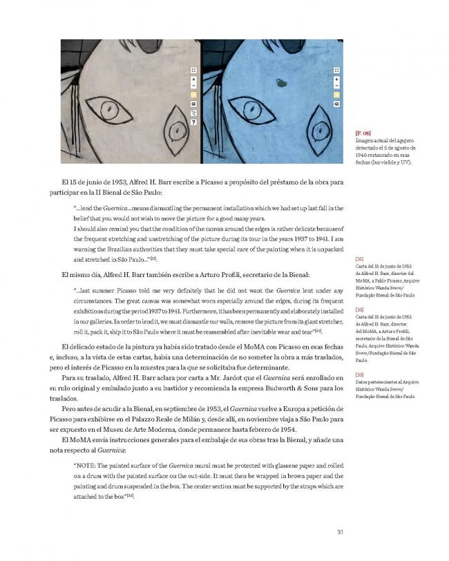 Artículo de la publicación de la 19 Jornada de Conservación de Arte Contemporáneo, editado por el Museo Reina Sofía 