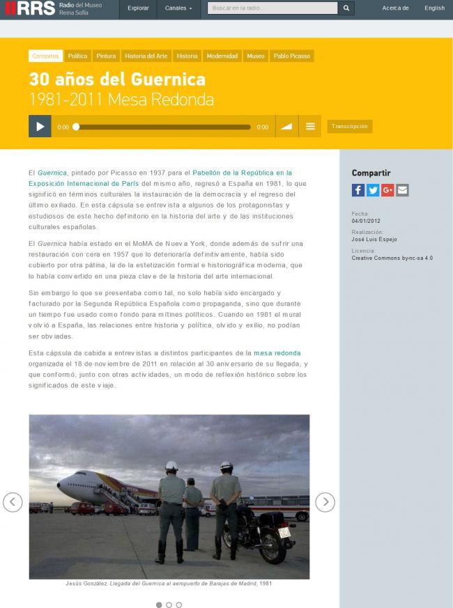 Guernica, 30 years (1981-2011)