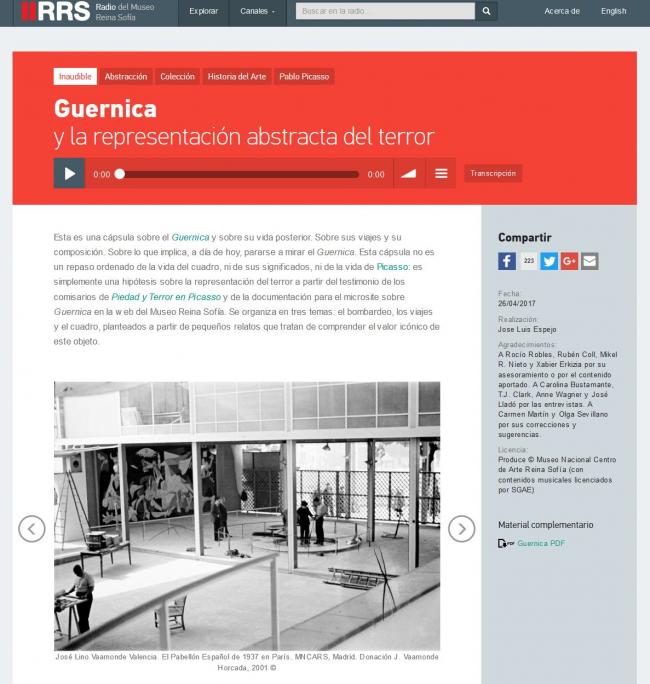 RRS - Guernica y la representación abstracta del terror