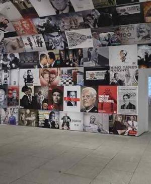 Vista de la exposición <em>Daniel G. Andújar. Sistema operativo</em>, 2015. Museo Reina Sofía