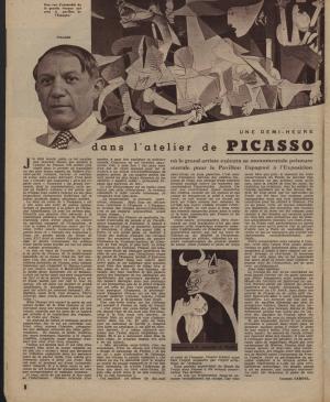 Media hora en el estudio de Picasso