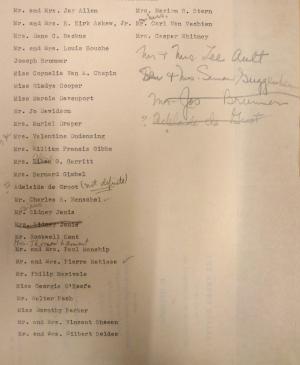 Lista de donantes de la Spanish Refugee Relief Campaign