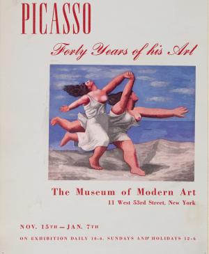 EN Picasso: Forty years of His Art, Museum of Modern Art de Nueva York