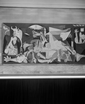 EN Vistas de Guernica expuesto en el Cleveland Museum of Art