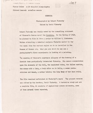  Robert Flaherty's Guernica