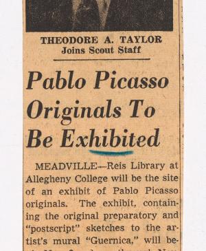 Se expondrán originales de Pablo Picasso