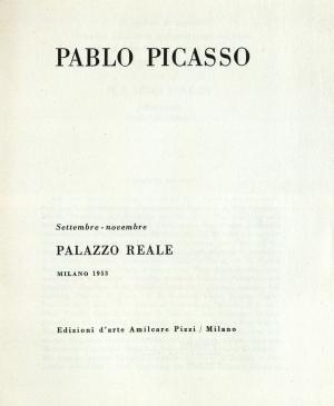 Catálogo de la exposición Picasso, del Palazzo Reale de Milán