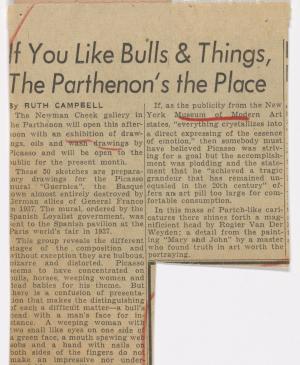 Si te gustan los toros y demás, el Partenón es el lugar adecuado
