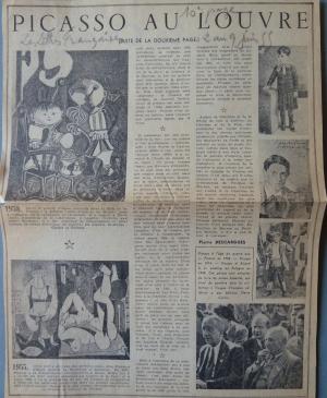 Picasso en el Louvre