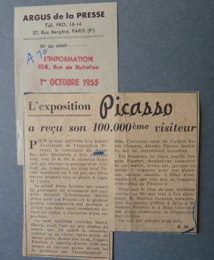 La exposición Picasso recibió a su visitante 100.000