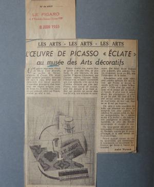 La obra de Picasso explota en el Musée des Arts Décoratifs