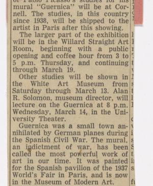 Spanish Mural to be Shown