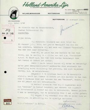 Contrato de transporte de los estudios de Guernica