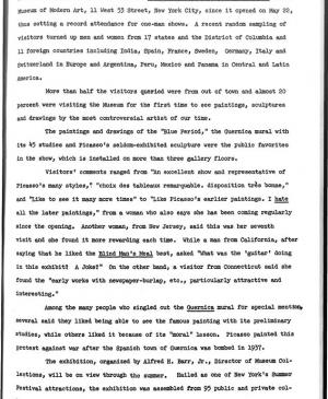 La exposición de Picasso bate récords de asistencia