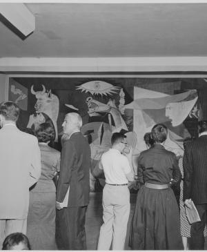 Views of the exhibition Picasso: 75th Anniversary 