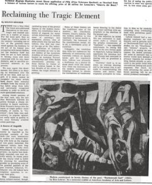 Reclamando el elemento trágico