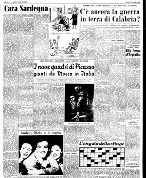 Los nueve cuadros de Picasso reunidos por Moscú para Milán