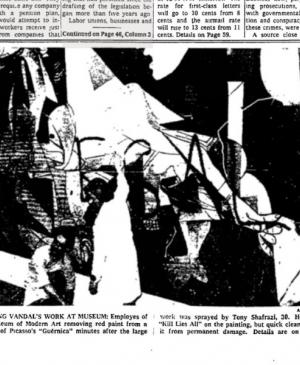 Se repara acción vandálica en el museo