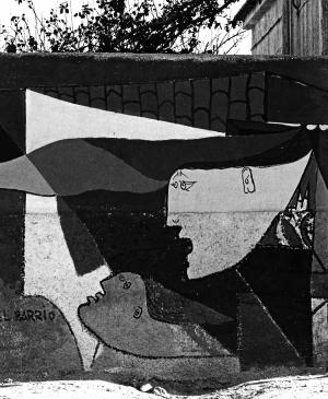 Mural del barrio de Portugalete