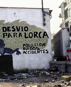 Mural en Lorca