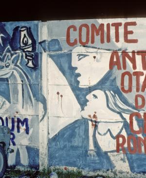 Pintada contra la OTAN