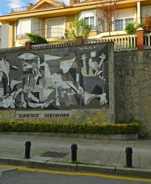Mural en Gernika