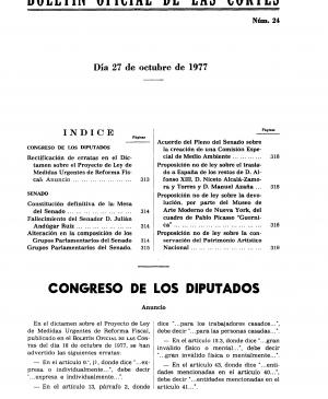 EN Boletín Oficial de las Cortes