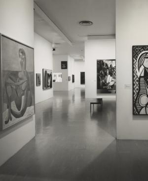 Vista de la retrospectiva de Pablo Picasso en el Museum of Modern Art de Nueva York
