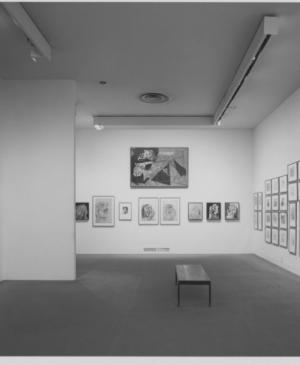 View of the exhibition Pablo Picasso: A Retrospective at MoMA