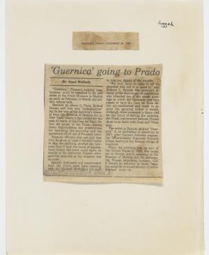 Guernica going Prado