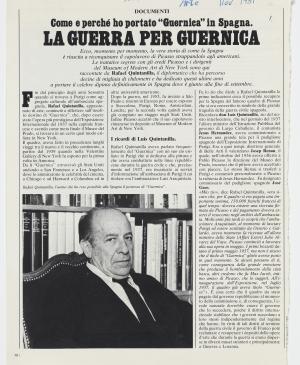 La guerra por Guernica