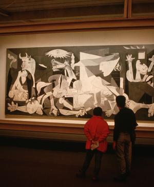 Guernica en el Casón del Buen Retiro