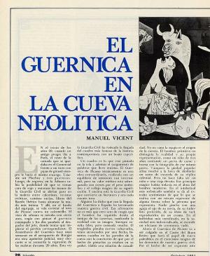 El Guernica en la cueva neolitica