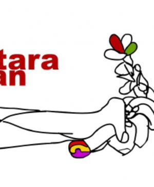 Logotipo de la asociación de familiares de víctimas del franquismo Lau Haizetara Gogoan