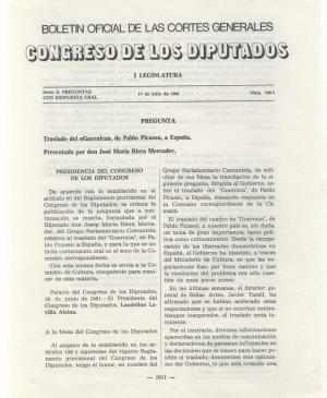 Boletín Oficial de las Cortes Generales del 17 de julio de 1981