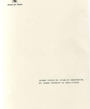 Informes sobre el estado de Guernica y su traslado