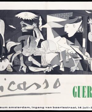 Picasso Guernica, Stedelijk Museum, Ámsterdam