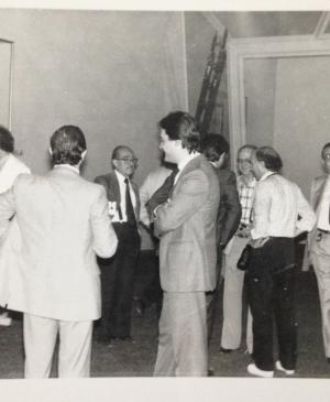 Montaje de Guernica en el Casón del Buen Retiro