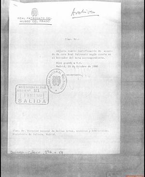 Certificado de Javier Morales Vallejo