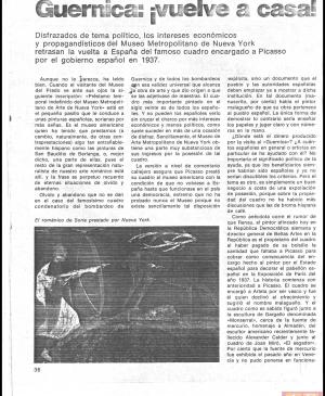 Guernica: ¡vuelve a casa!