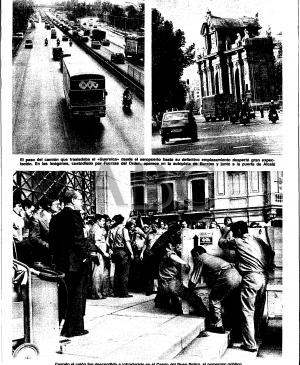 Reportaje gráfico de un traslado