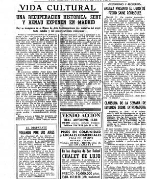 Una recuperación histórica: Sert y Renau exponen en Madrid