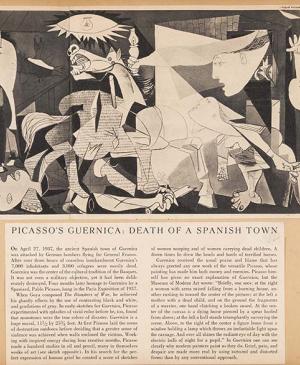 Guernica de Picasso: la muerte de un pueblo español