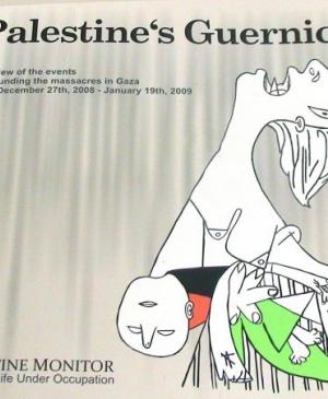 Portada del libro Palestine's Guernica. A Diary of Israeli Aggression on Gaza