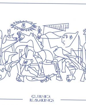 Guernica Remakings. Postales