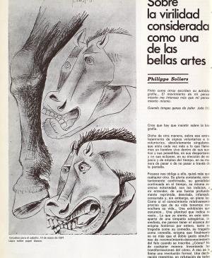 On virility considered as a fine art 