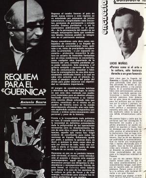 ¿Considera la llega del "Guernica" una hecho más político que artístico?