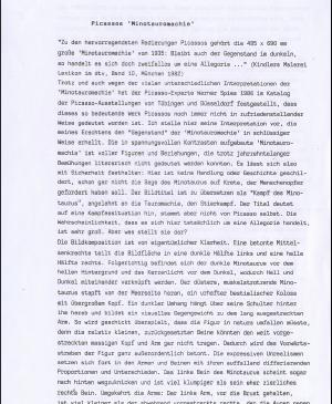 Carta de Eberhard Fisch al Museo Reina Sofía