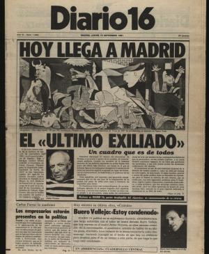 Hoy llega a Madrid el último exiliado